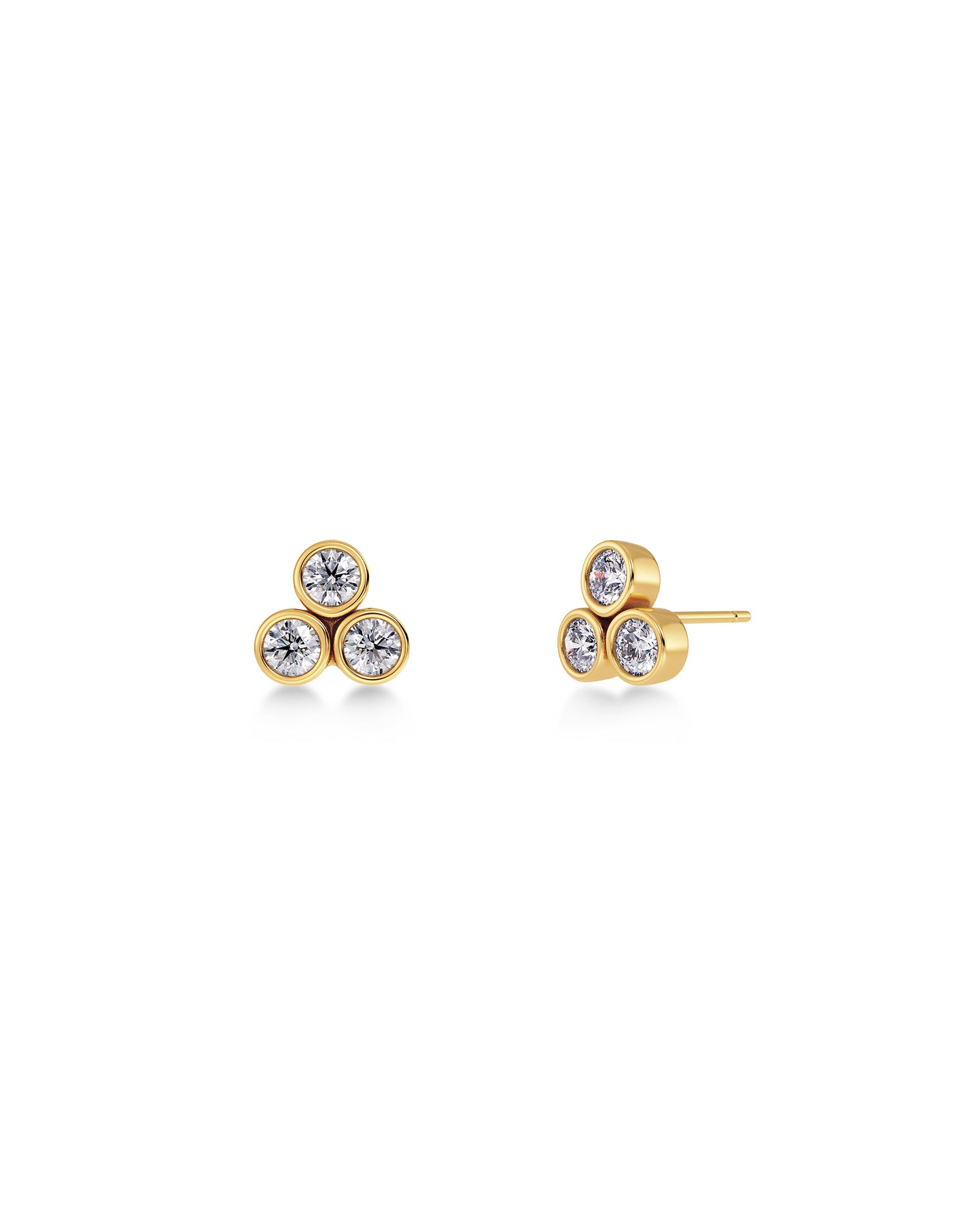 Barre Studs Gold
