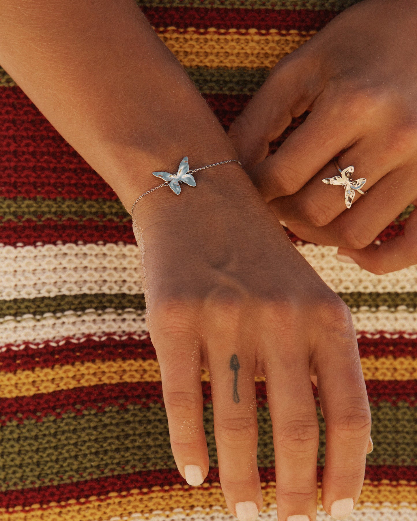 Butterfly Bracelet Steel