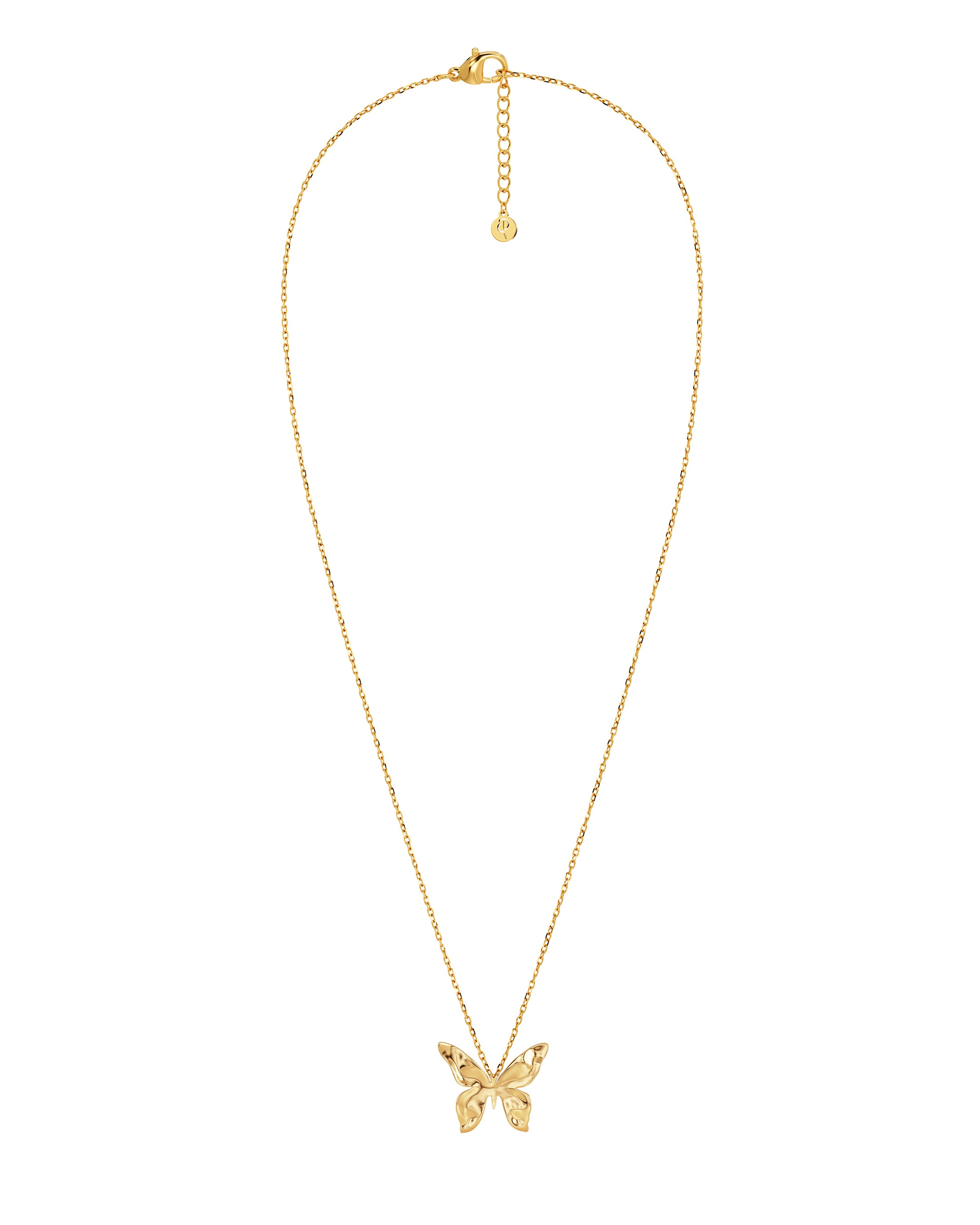 Butterfly Necklace S Gold