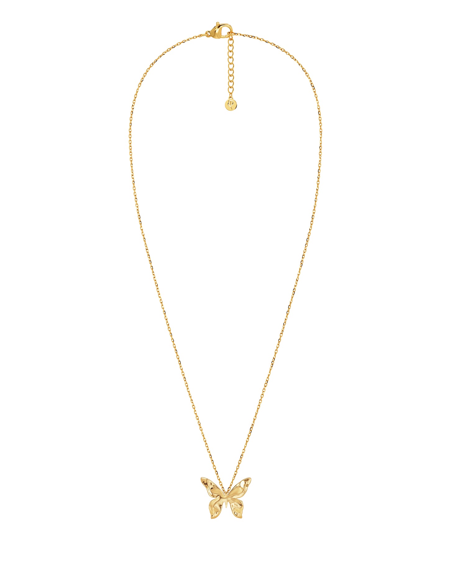 Butterfly Necklace S Gold