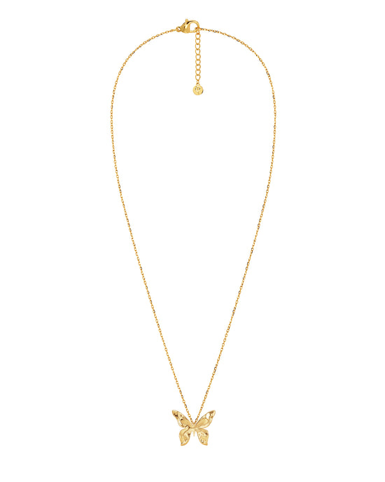 Butterfly Necklace S Gold