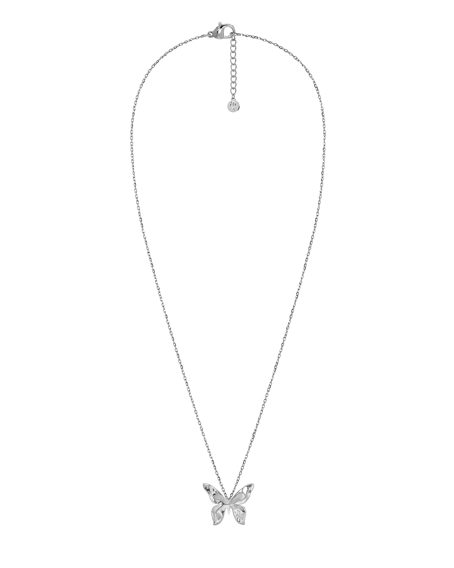 Butterfly Necklace S Steel