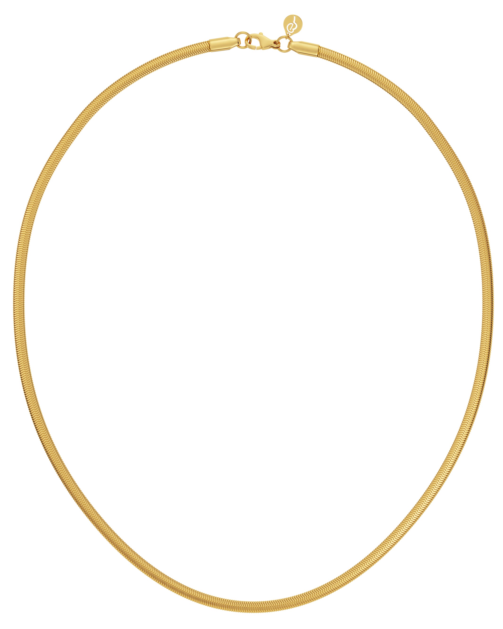 Chain Herringbone 45 Cm Gold