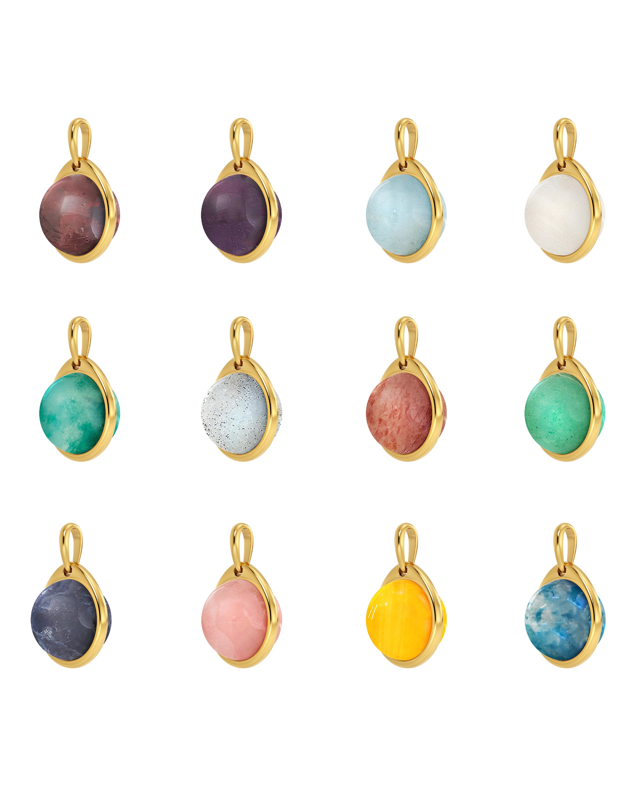 Charmentity Birthstone Gold