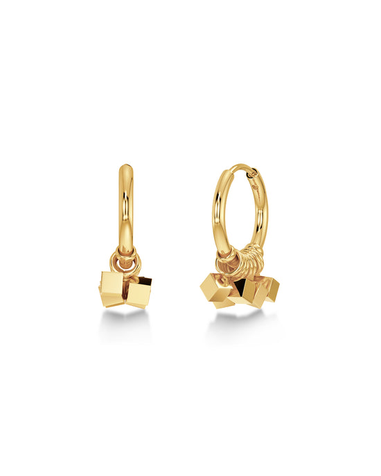 Dice Hoops Gold