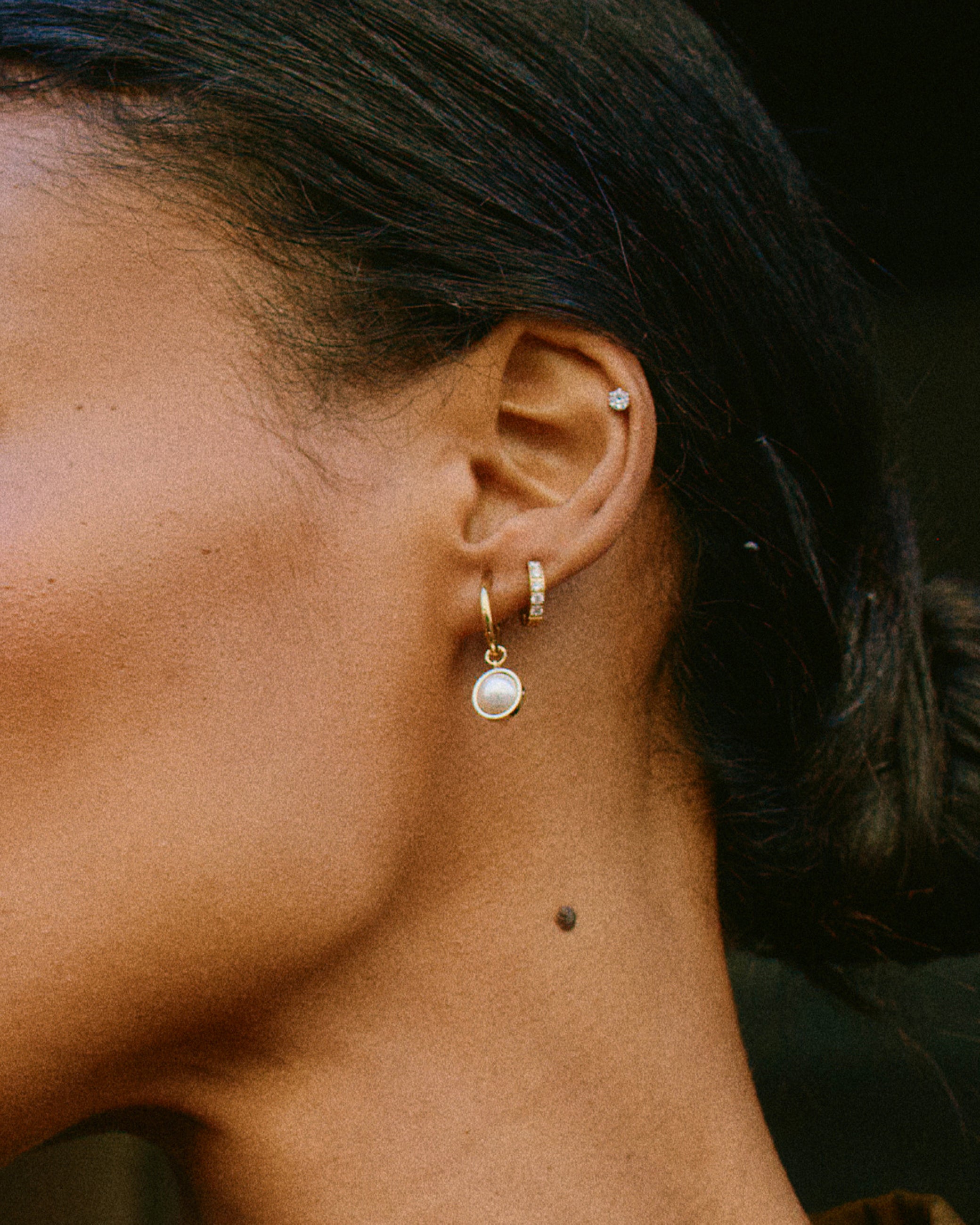 Gabrielle Hoops S Gold