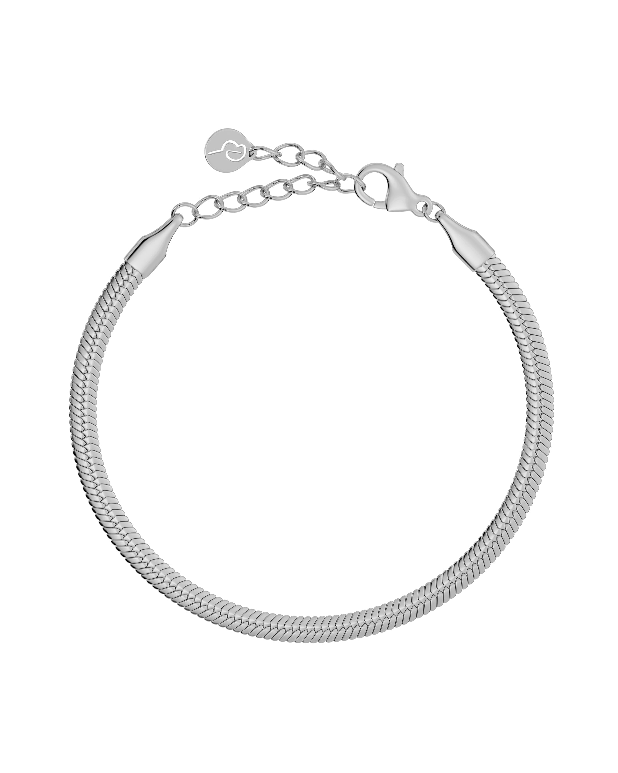 Herringbone Bracelet Steel