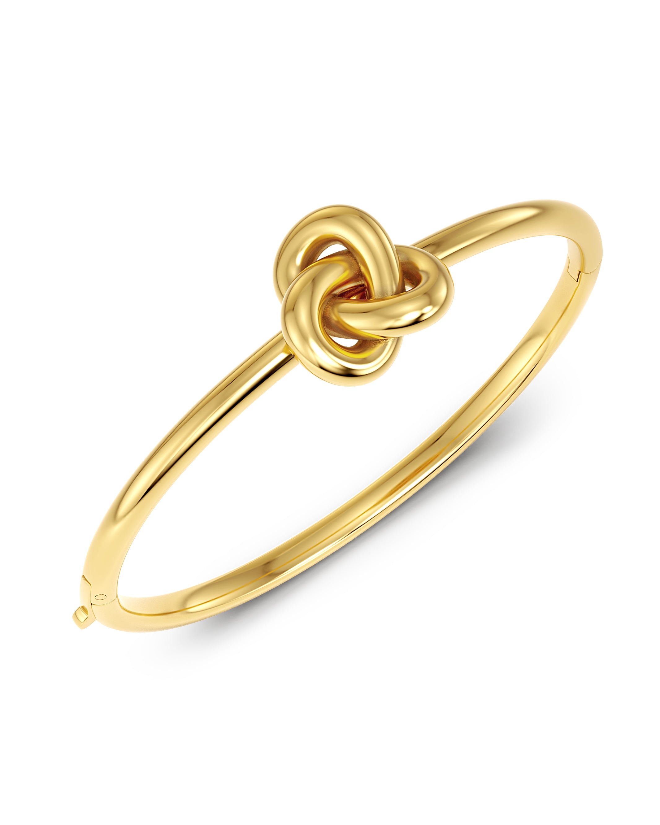 Infinity Knot Bangle Gold