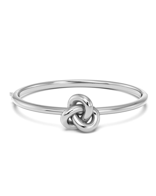 Infinity Knot Bangle Steel
