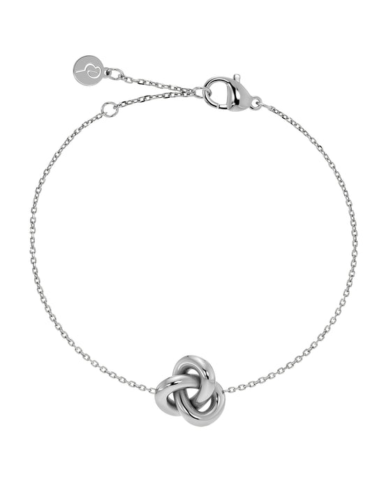 Infinity Knot Bracelet Steel