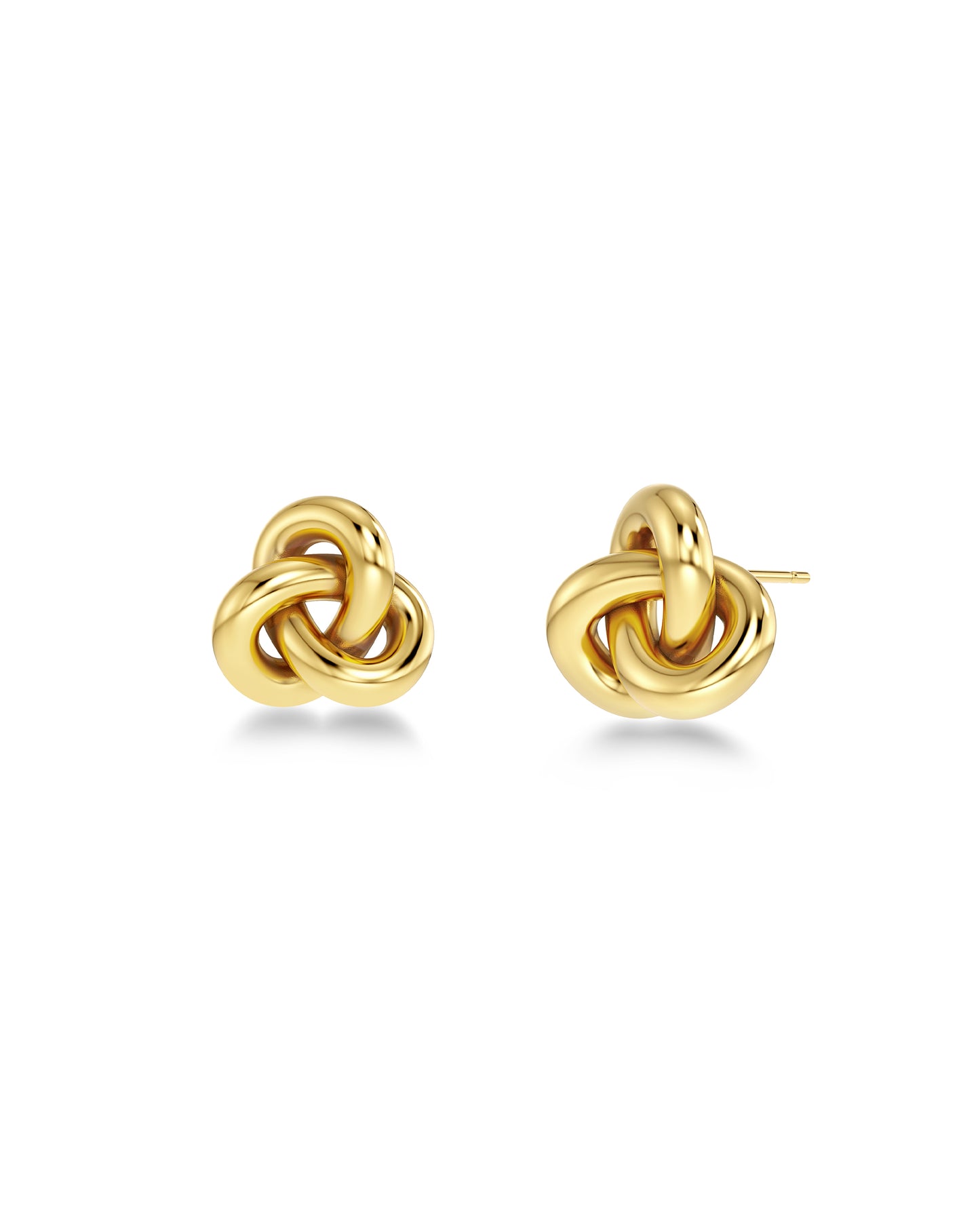 Infinity Knot Studs S Gold