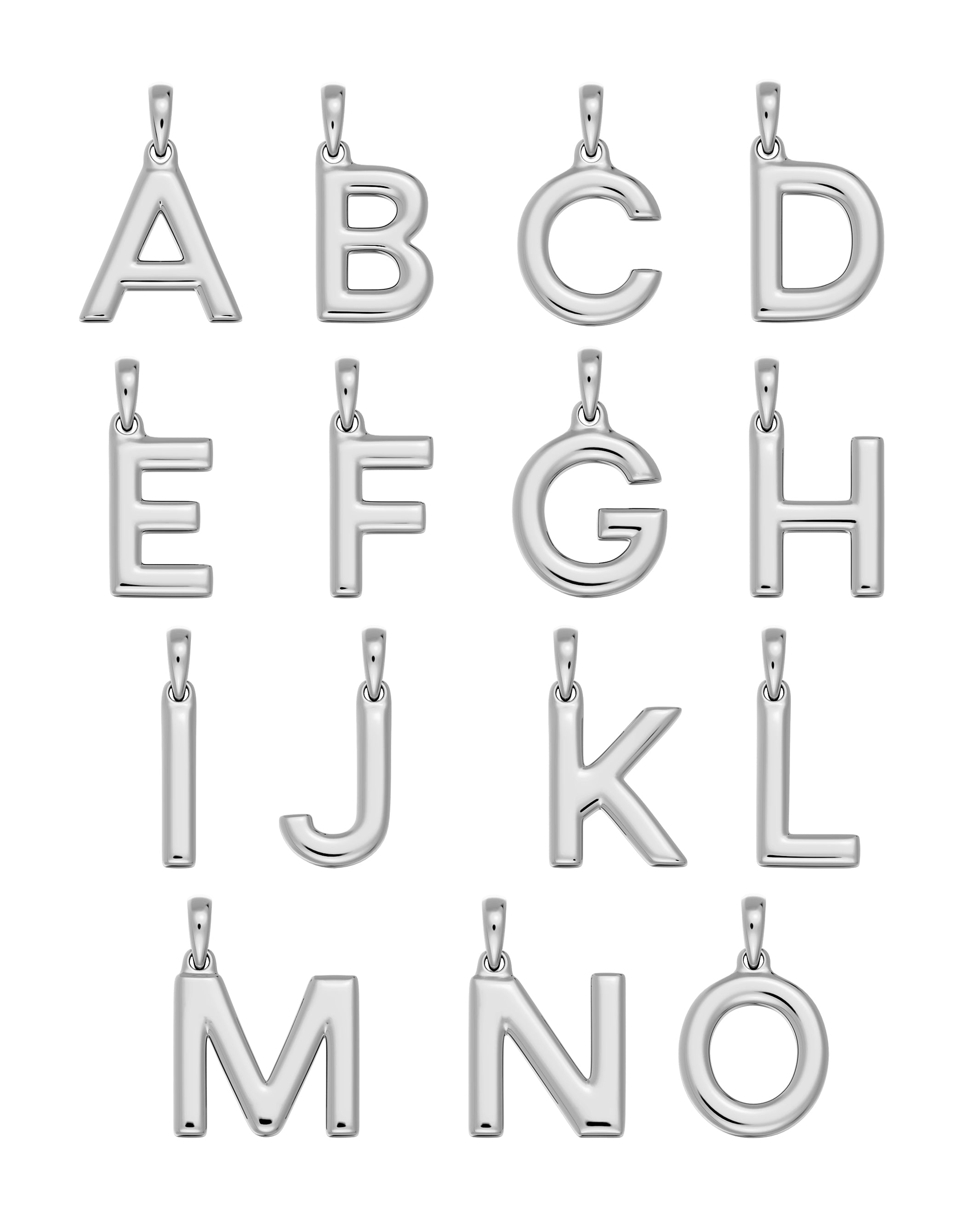 Initial A-Ö Charm Steel