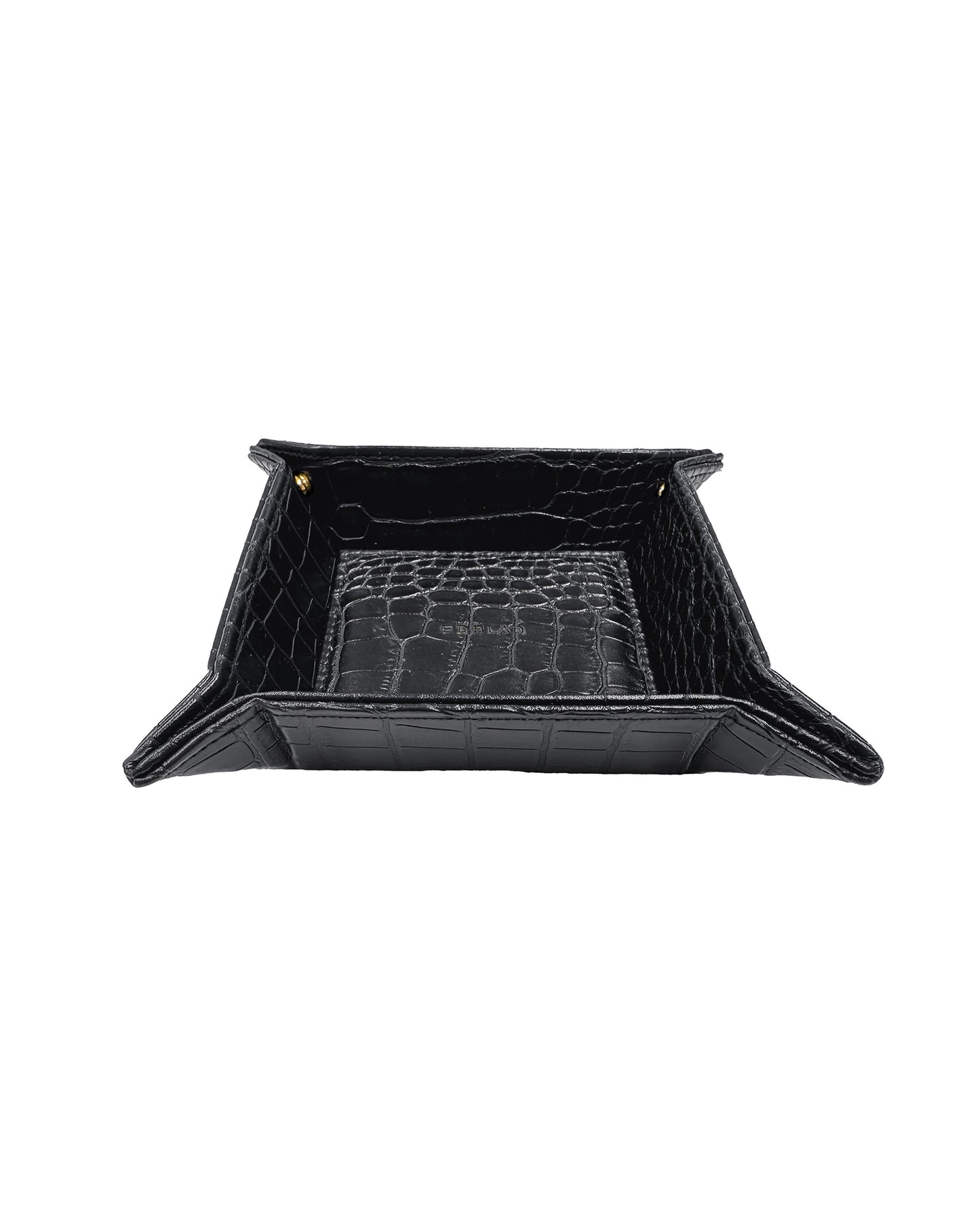 Jewellery Tray S Black Croco
