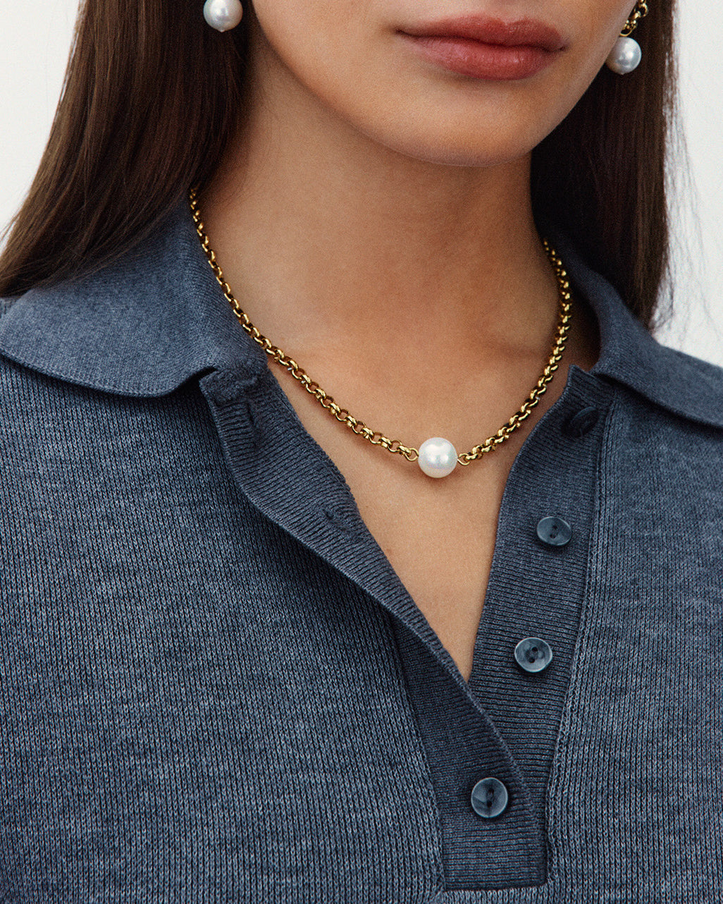 Lexie Necklace S Gold