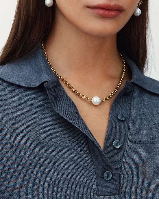 Lexie Necklace S Gold