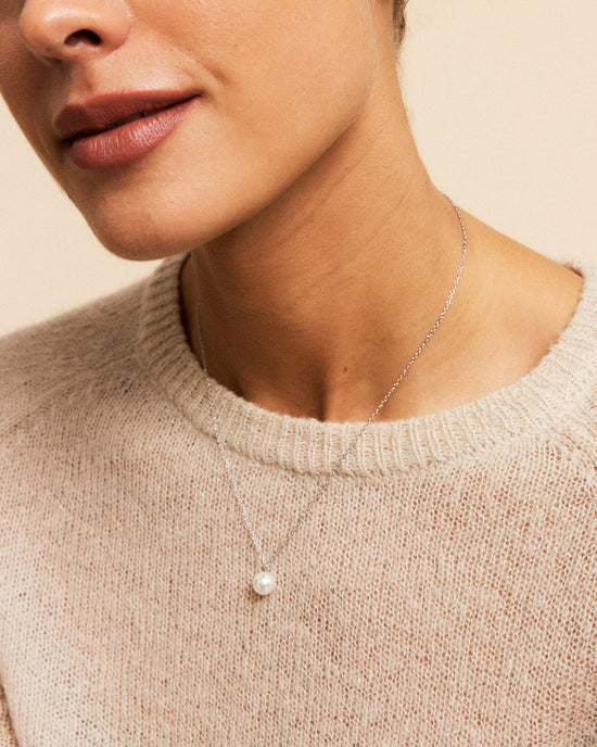 Lilian Necklace L Steel