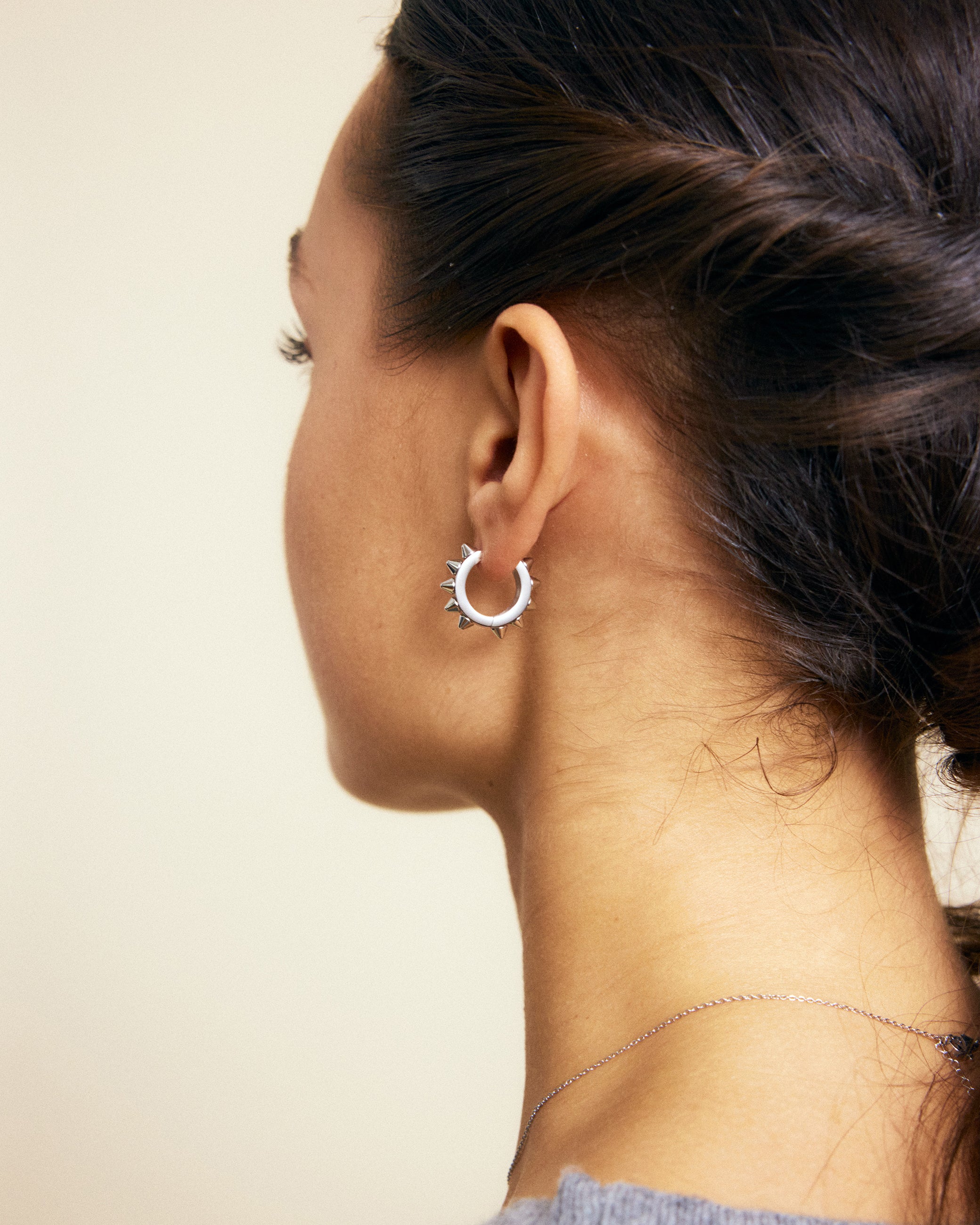 Peak Hoops Icon L Steel