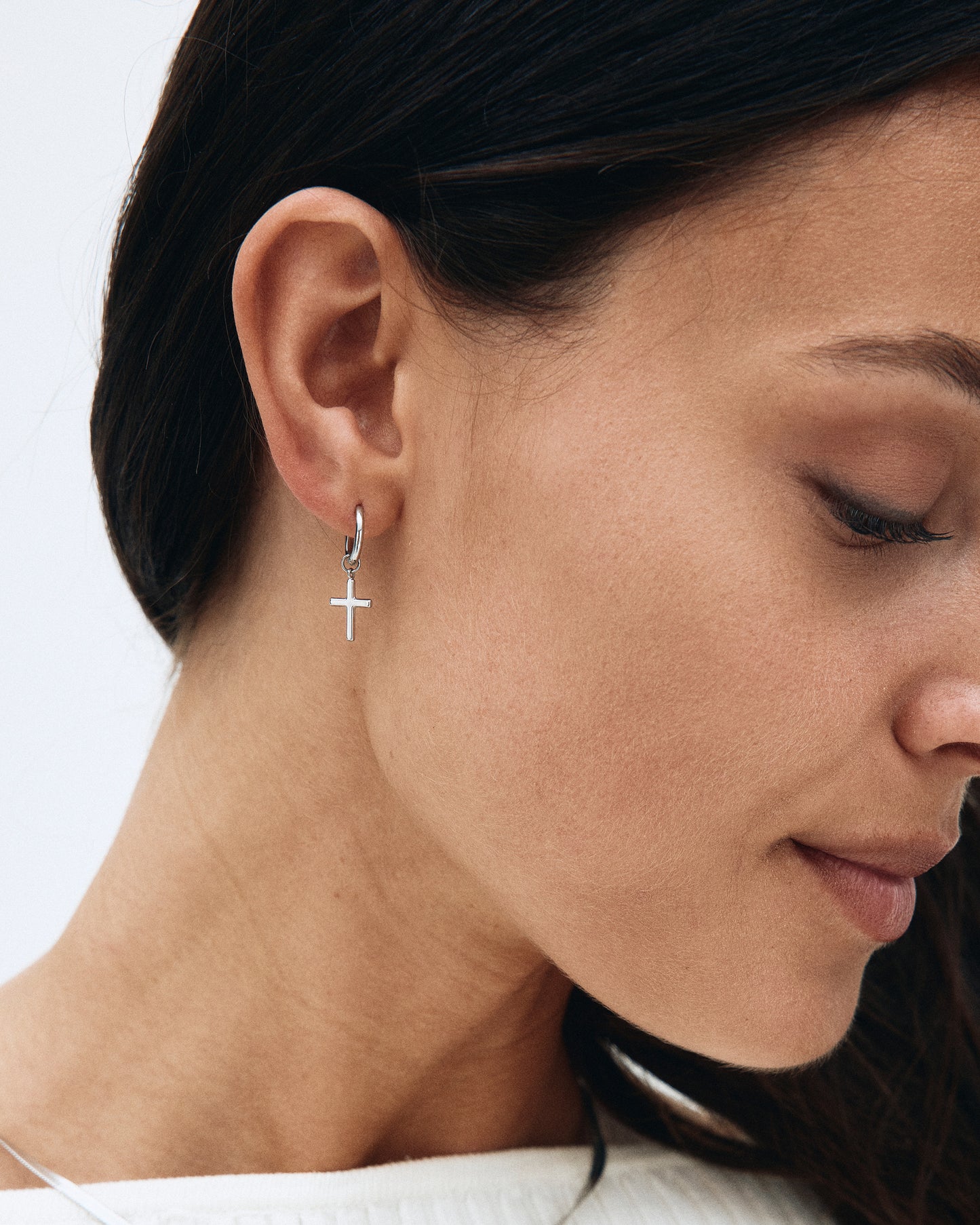 Spirit Cross Hoops Steel