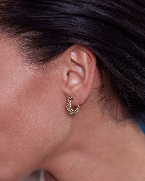 Tinsel Creoles S Gold