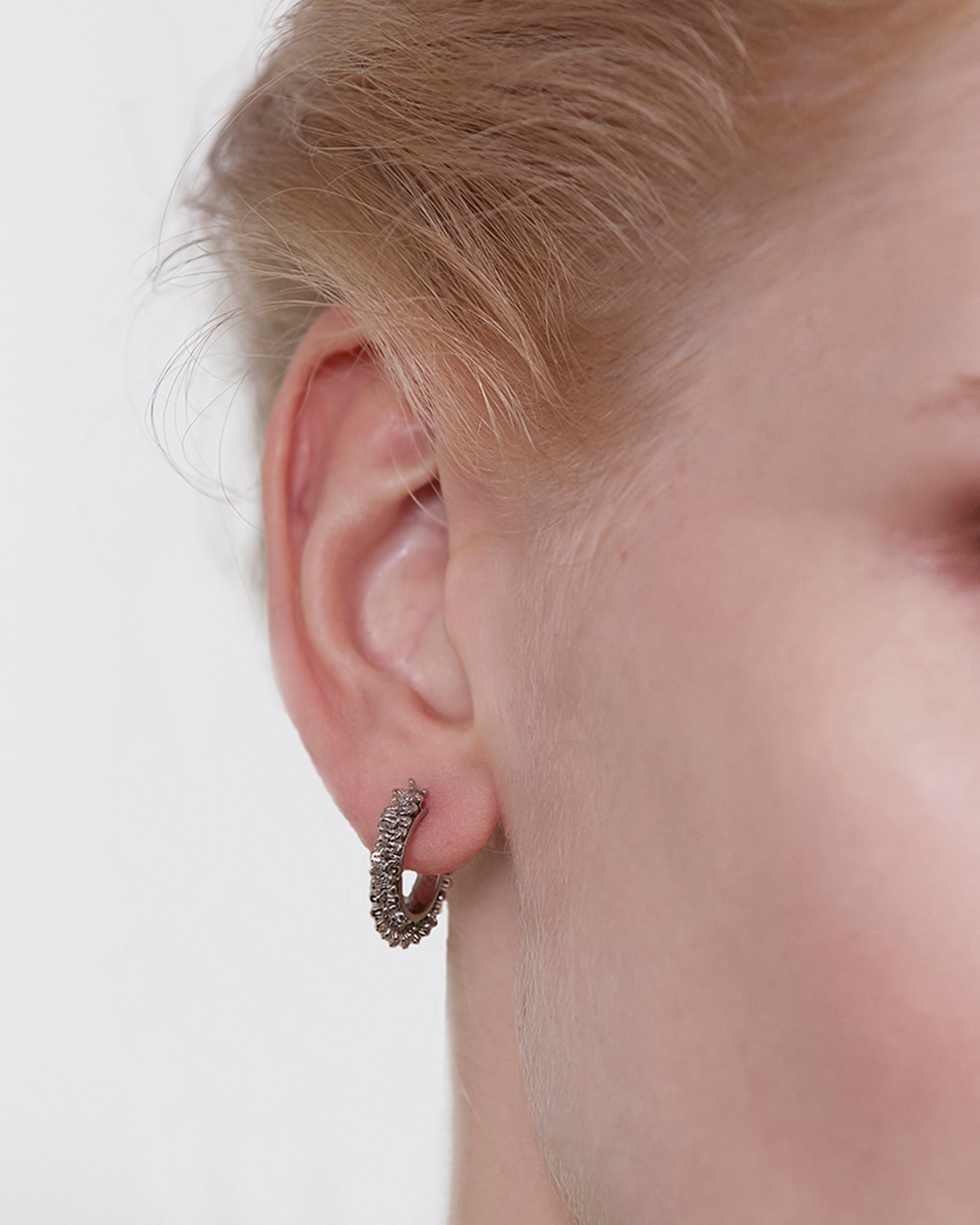 Tinsel Creoles S Steel