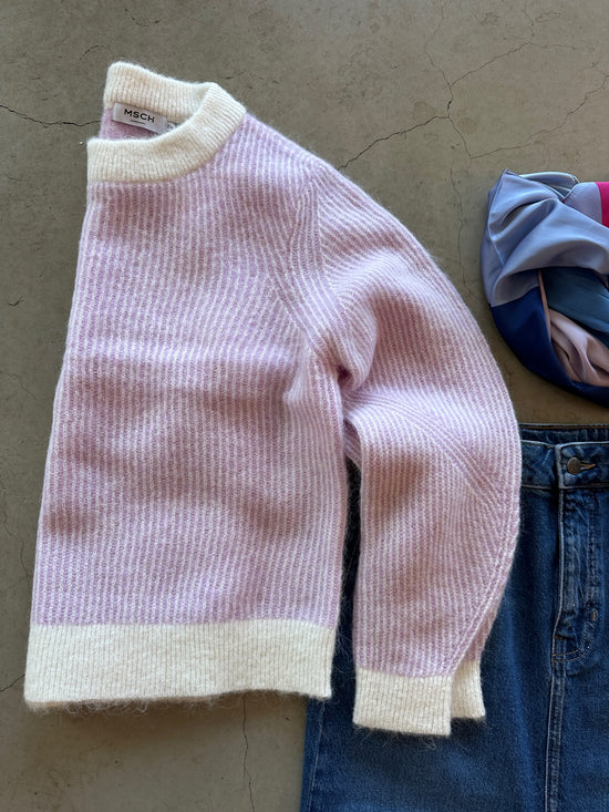 Eliza Nenaya Pullover Stp V Ice Violet T