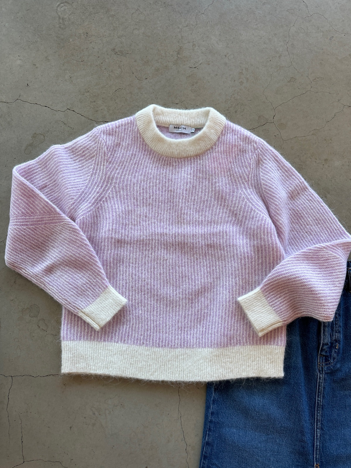 Eliza Nenaya Pullover Stp V Ice Violet T