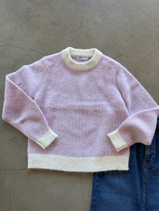 Eliza Nenaya Pullover Stp V Ice Violet T