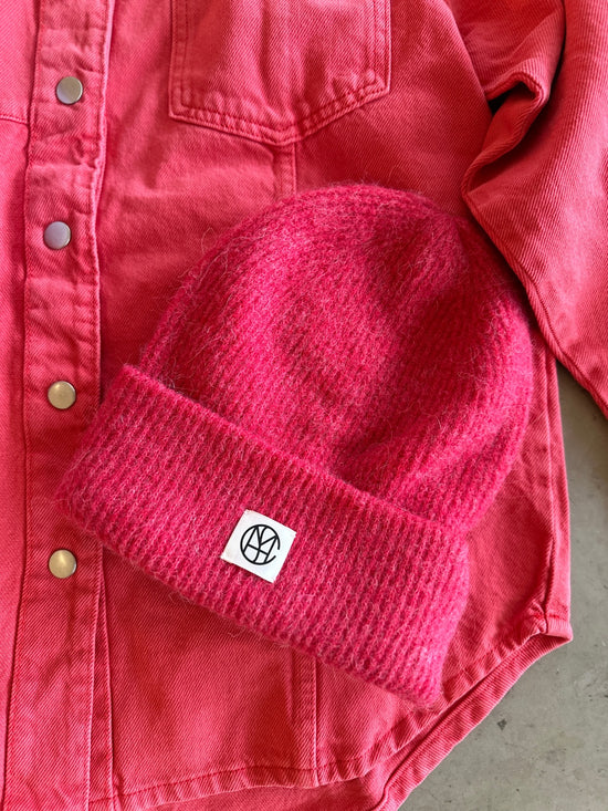 Hope Icon Beanie Rose Red Mel