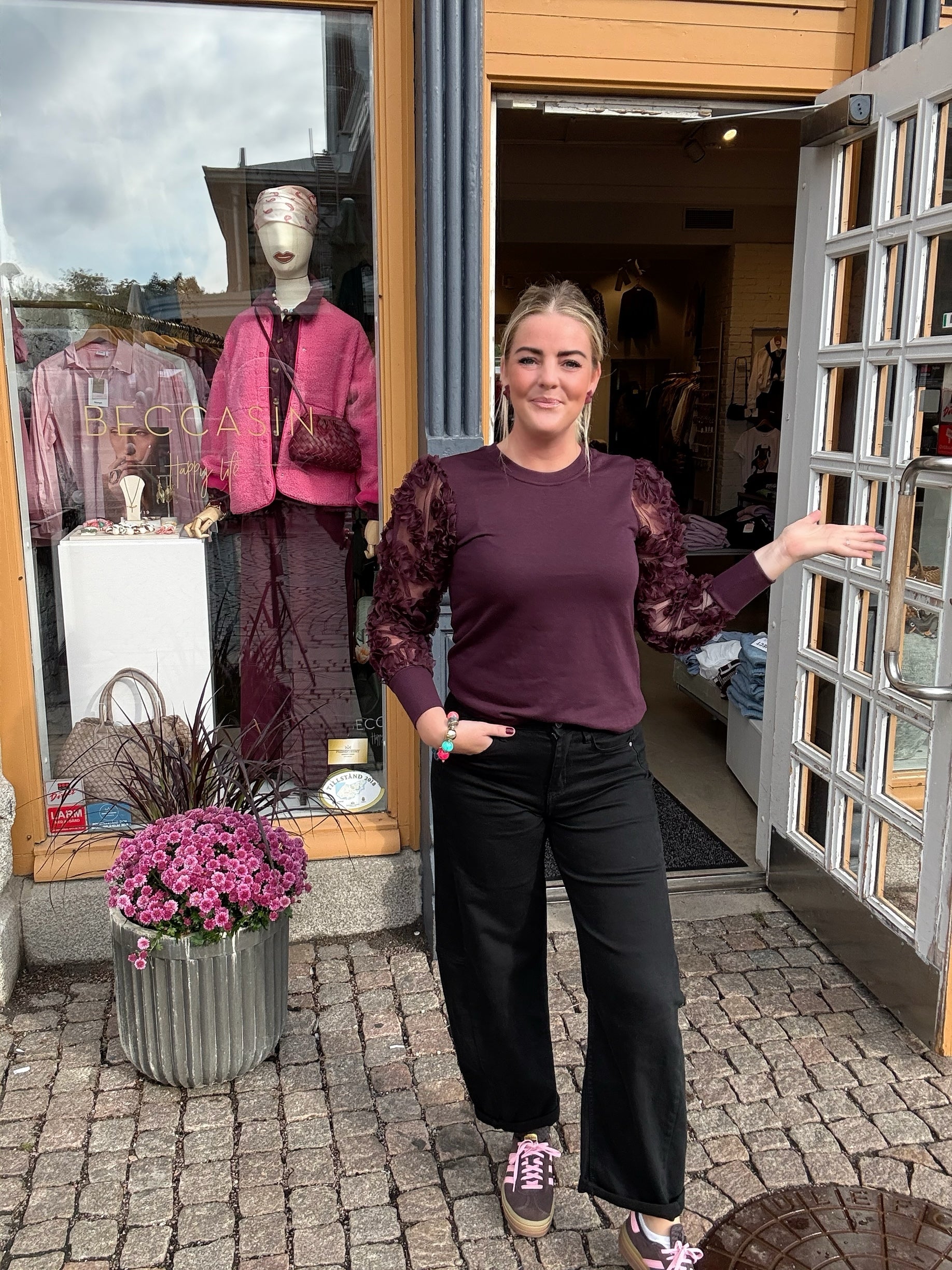 Jdyfairview Long Sleeve Sweat Winetasting