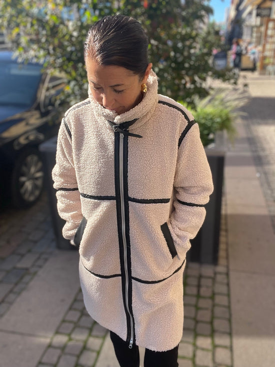 Jdyfrosty Life Teddy Long Jkt Birch