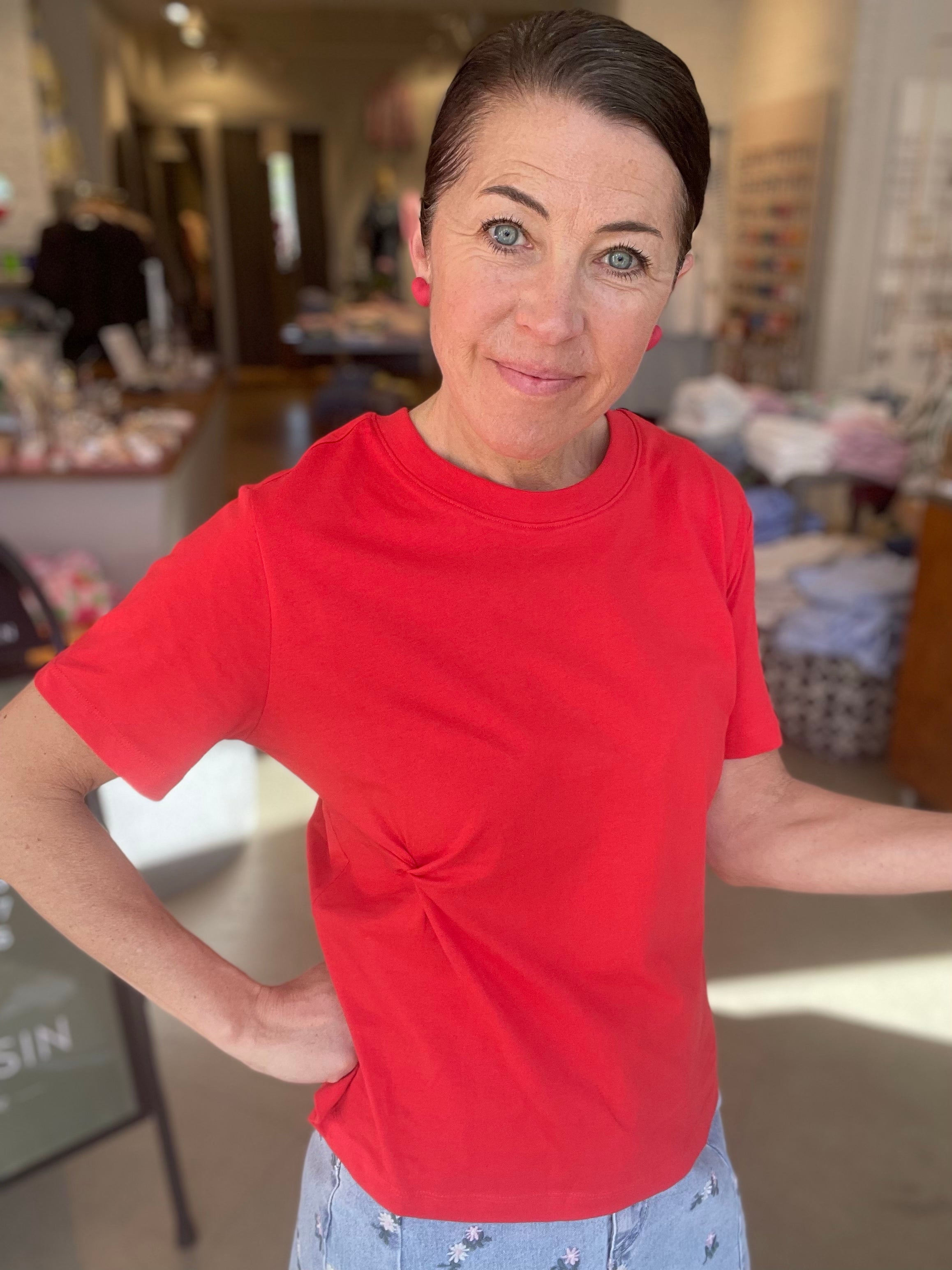 Jdygaisa Knot Top Red