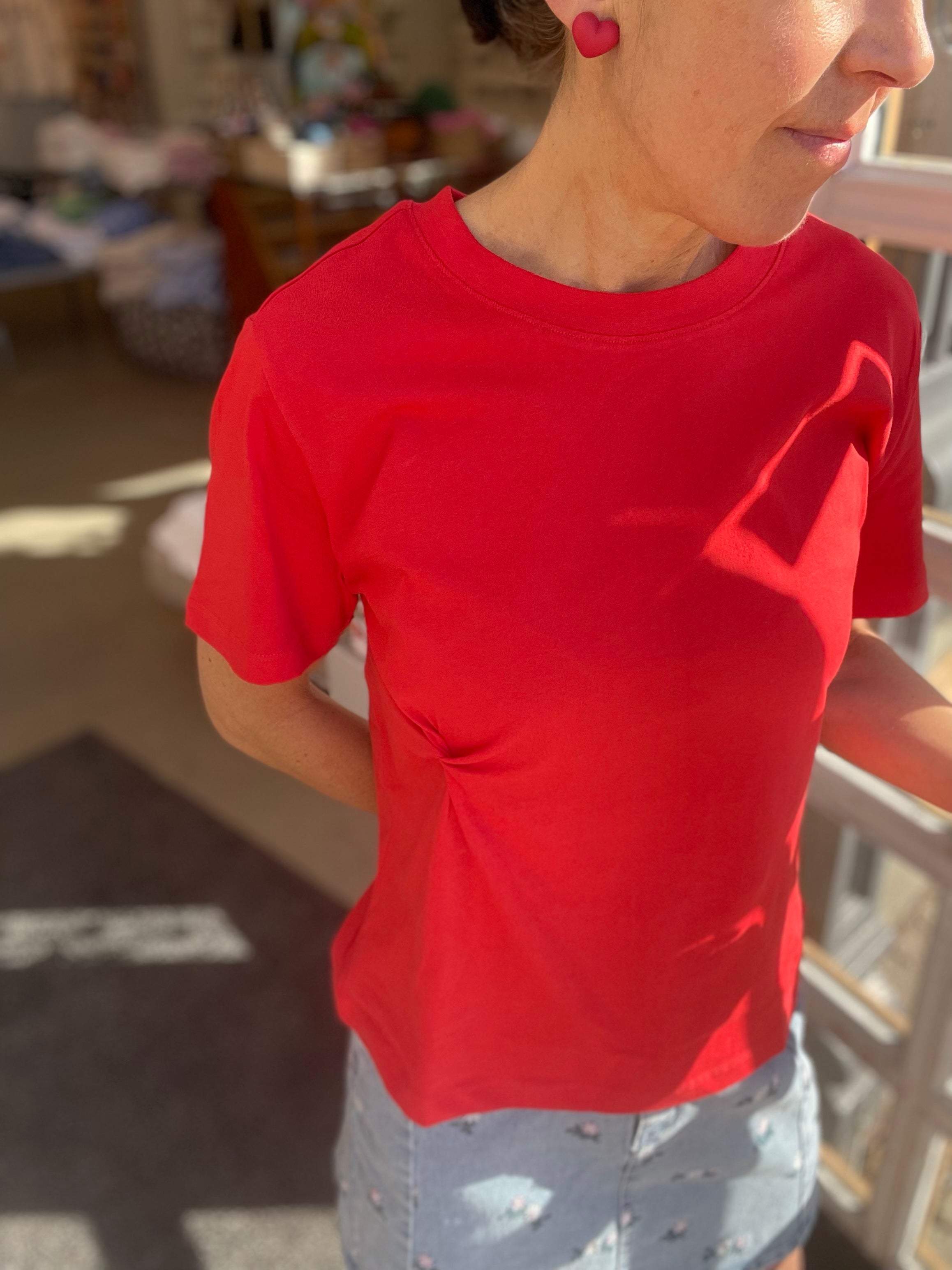 Jdygaisa Knot Top Red