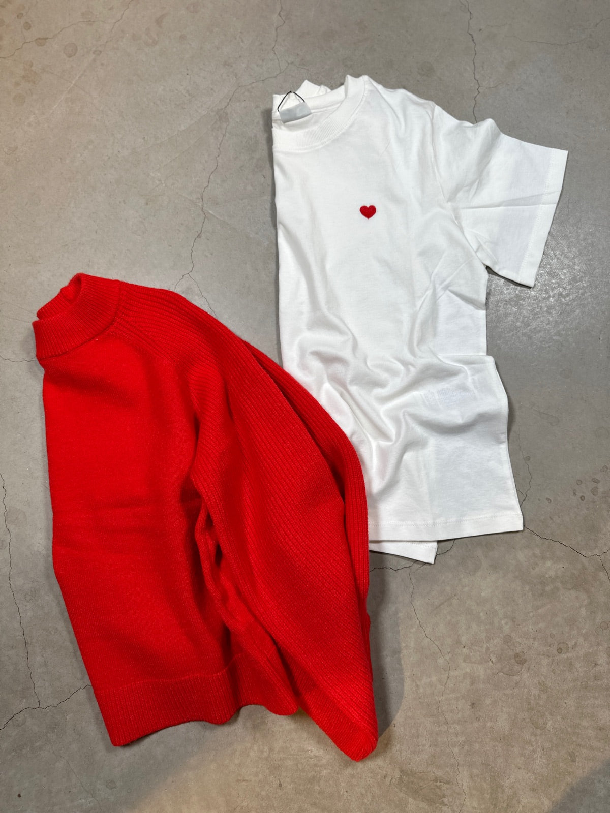 Jdypisa Short Sleeve Print Top Cloud Dancer Bittersweet Heart