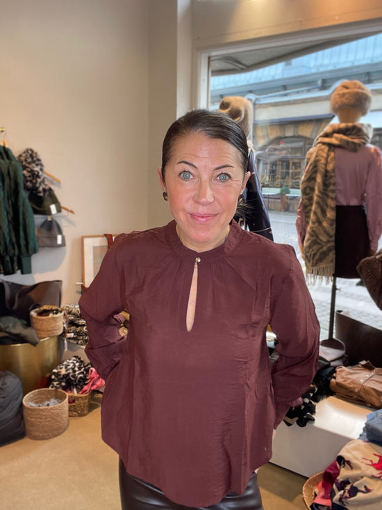 Jdyruelle Long Sleeve Top Rum Raisin