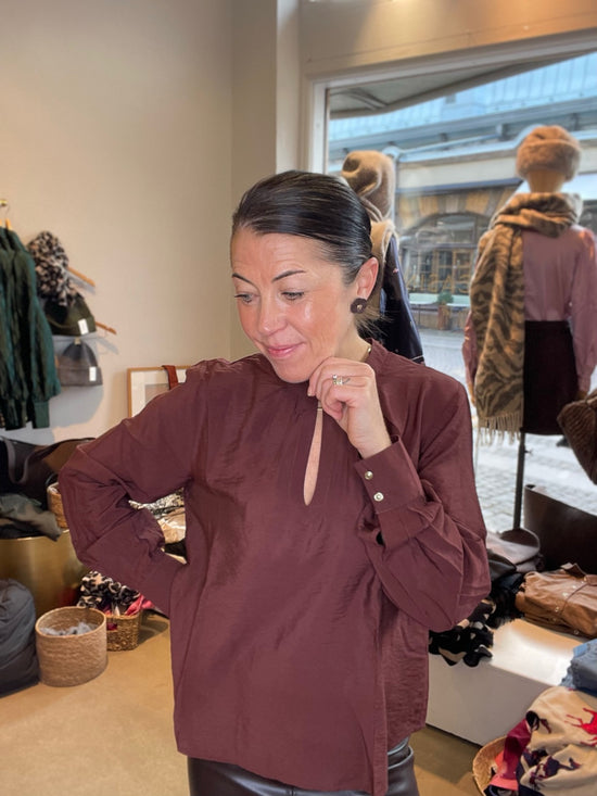 Jdyruelle Long Sleeve Top Rum Raisin