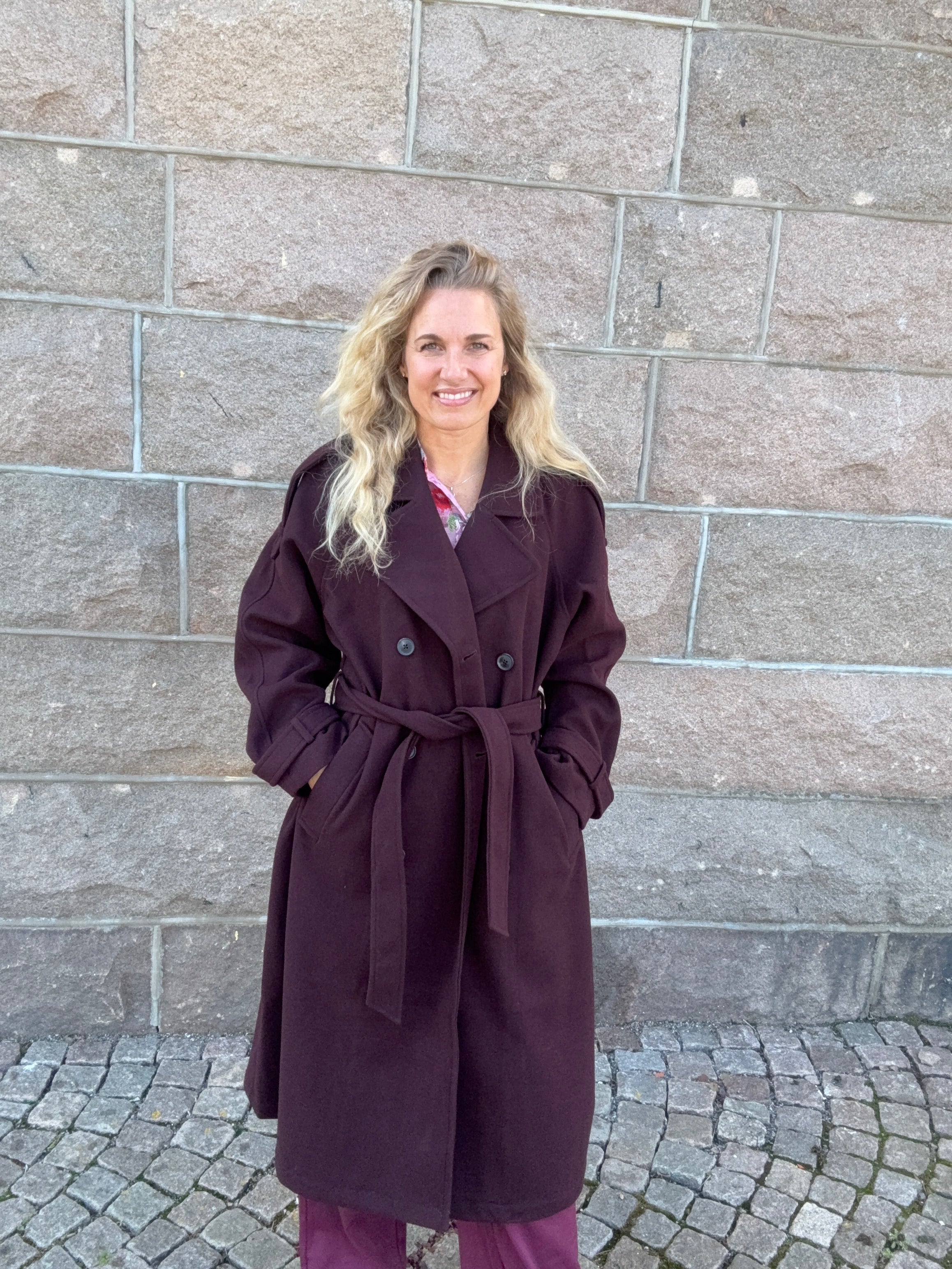 Jxesma Trenchcoat Sn Winetasting
