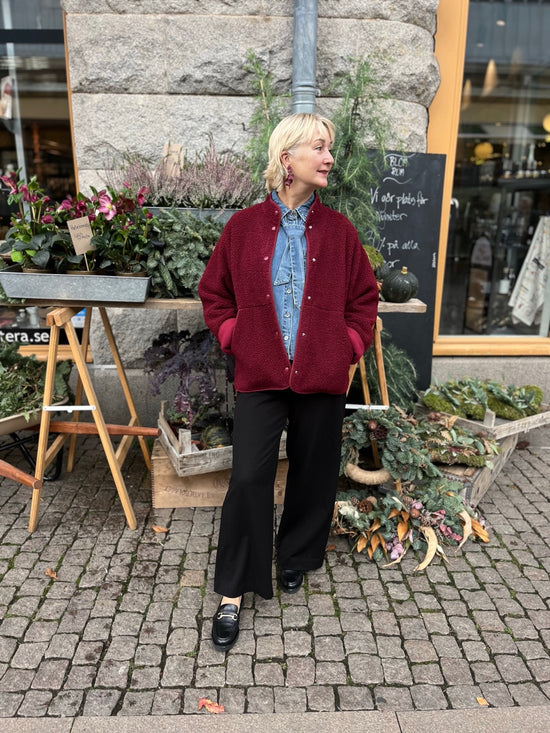 Jxvera Teddy Jacket Sn Cabernet