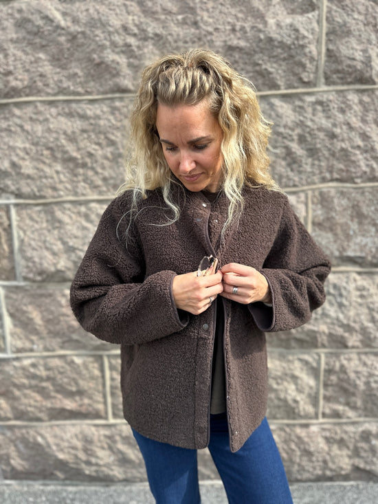 Jxvera Teddy Jacket Sn Bracken