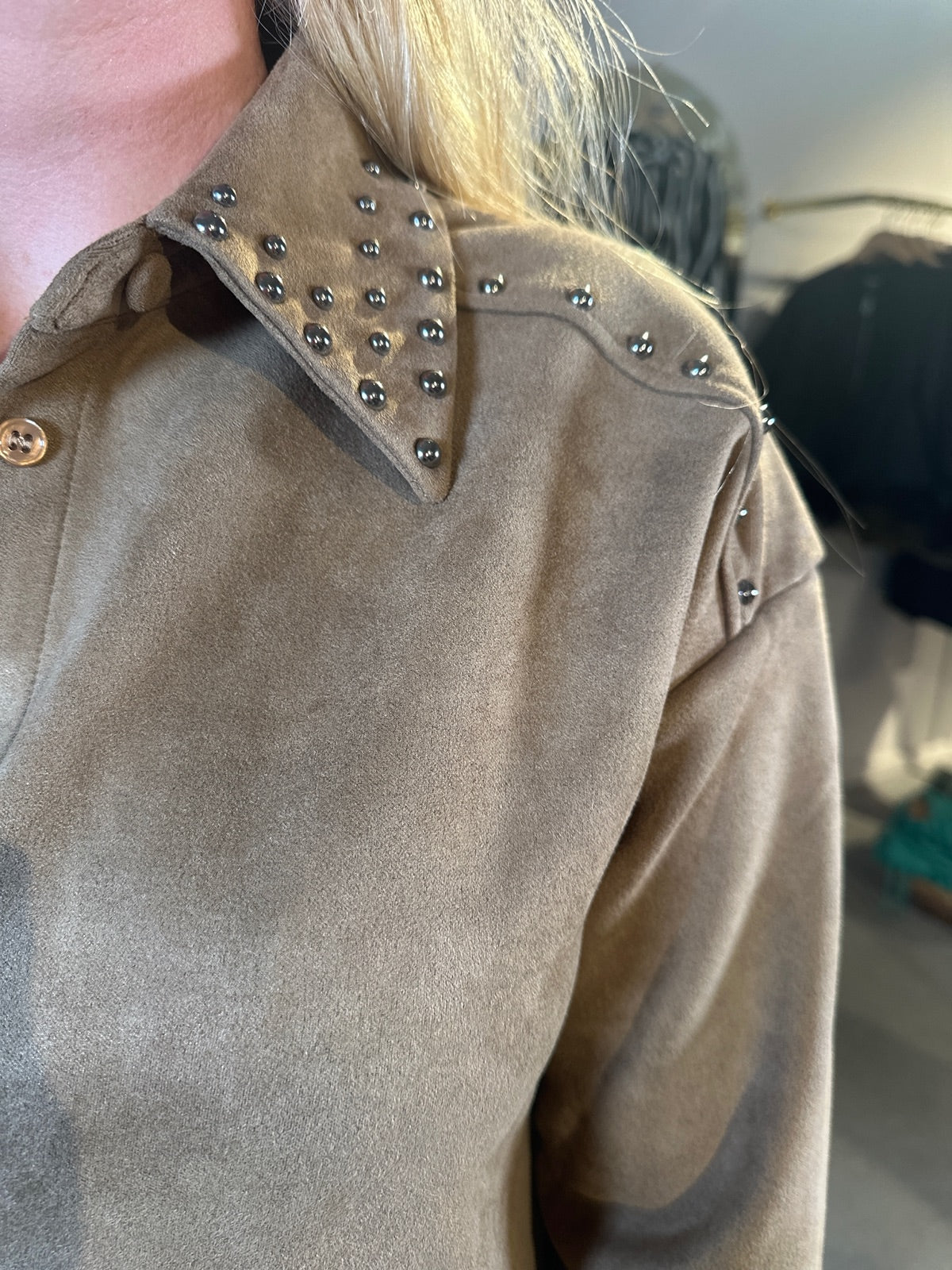 Kaja Shirt Jacket  Potato