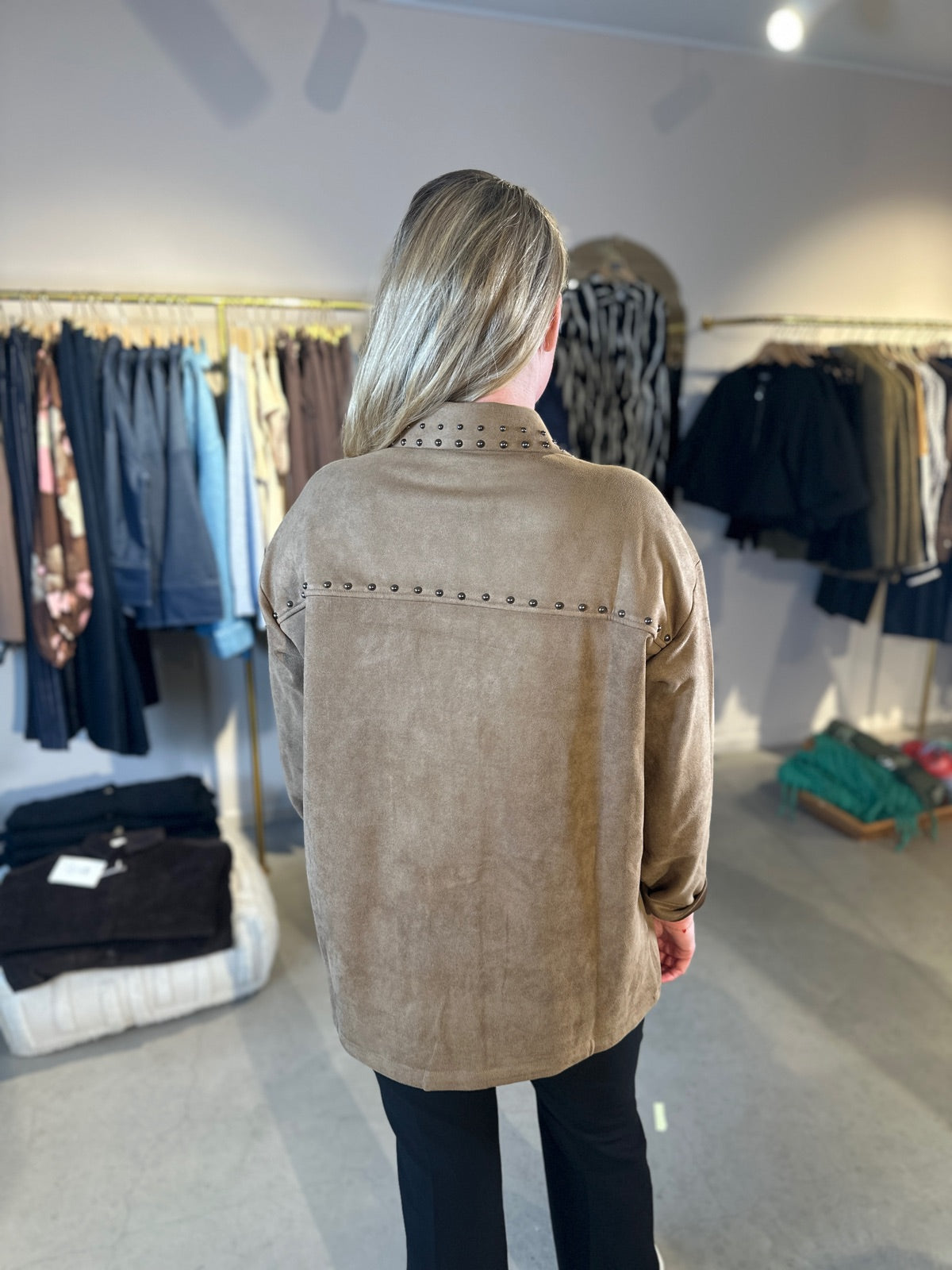 Kaja Shirt Jacket  Potato