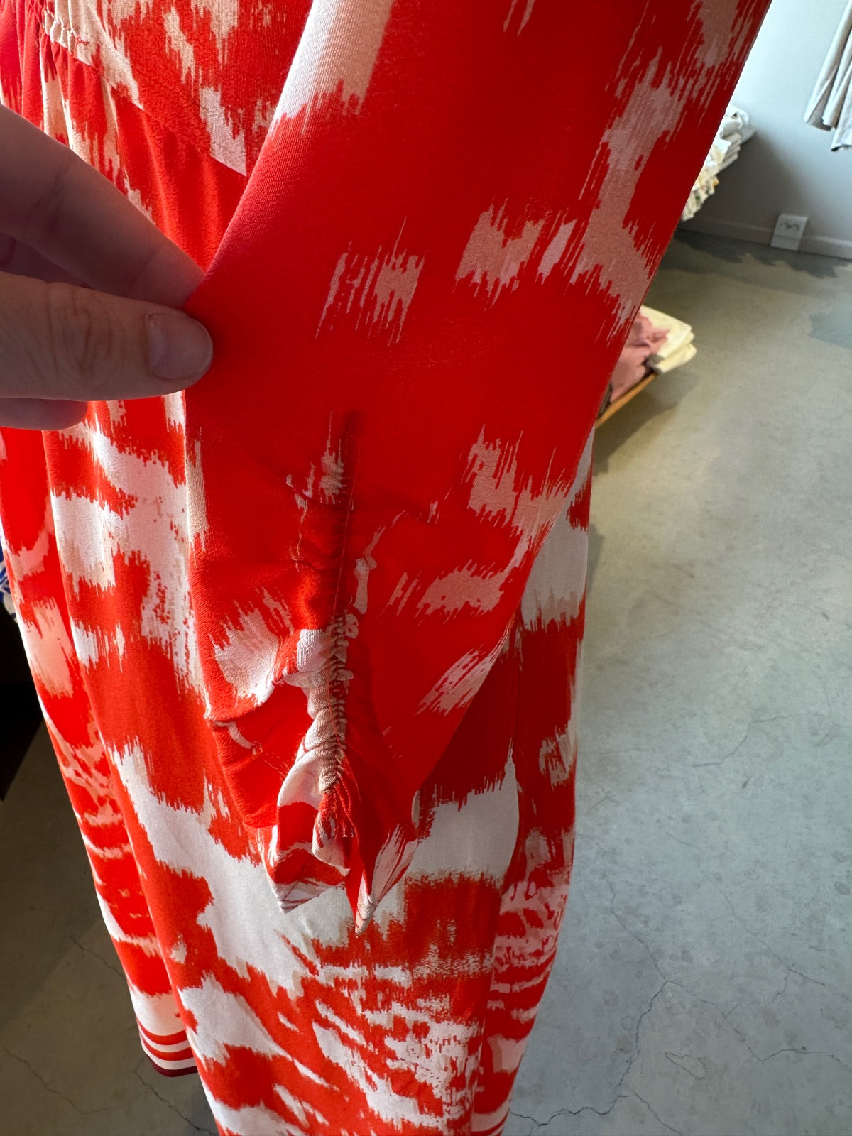 Khloesz Dress Poinciana Water Blooms