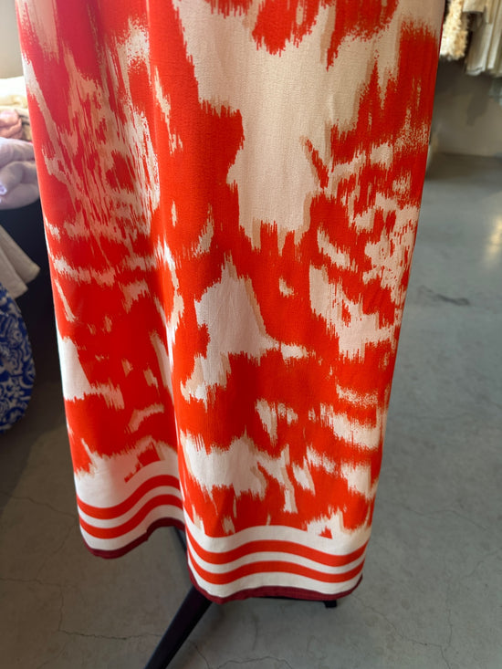 Khloesz Dress Poinciana Water Blooms