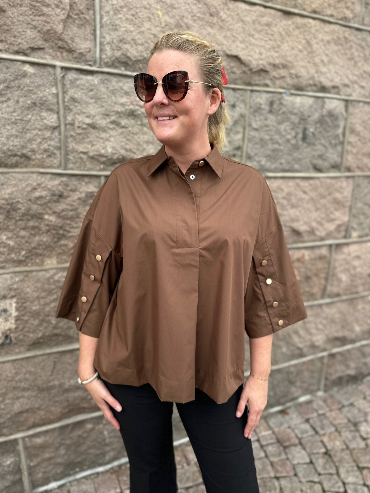 Klara Shirt Brown