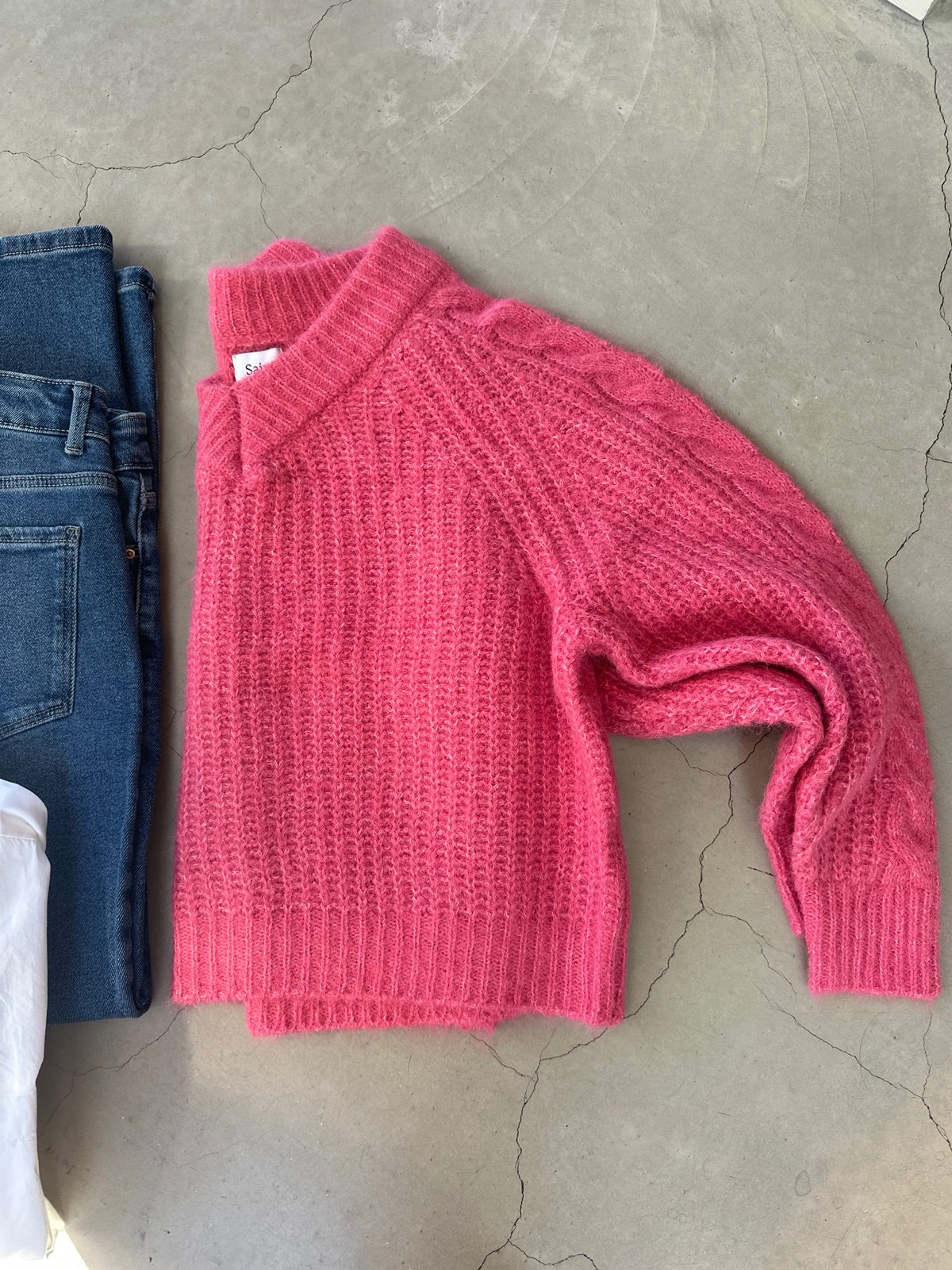 Mandasz Pullover Wild Rose Melange
