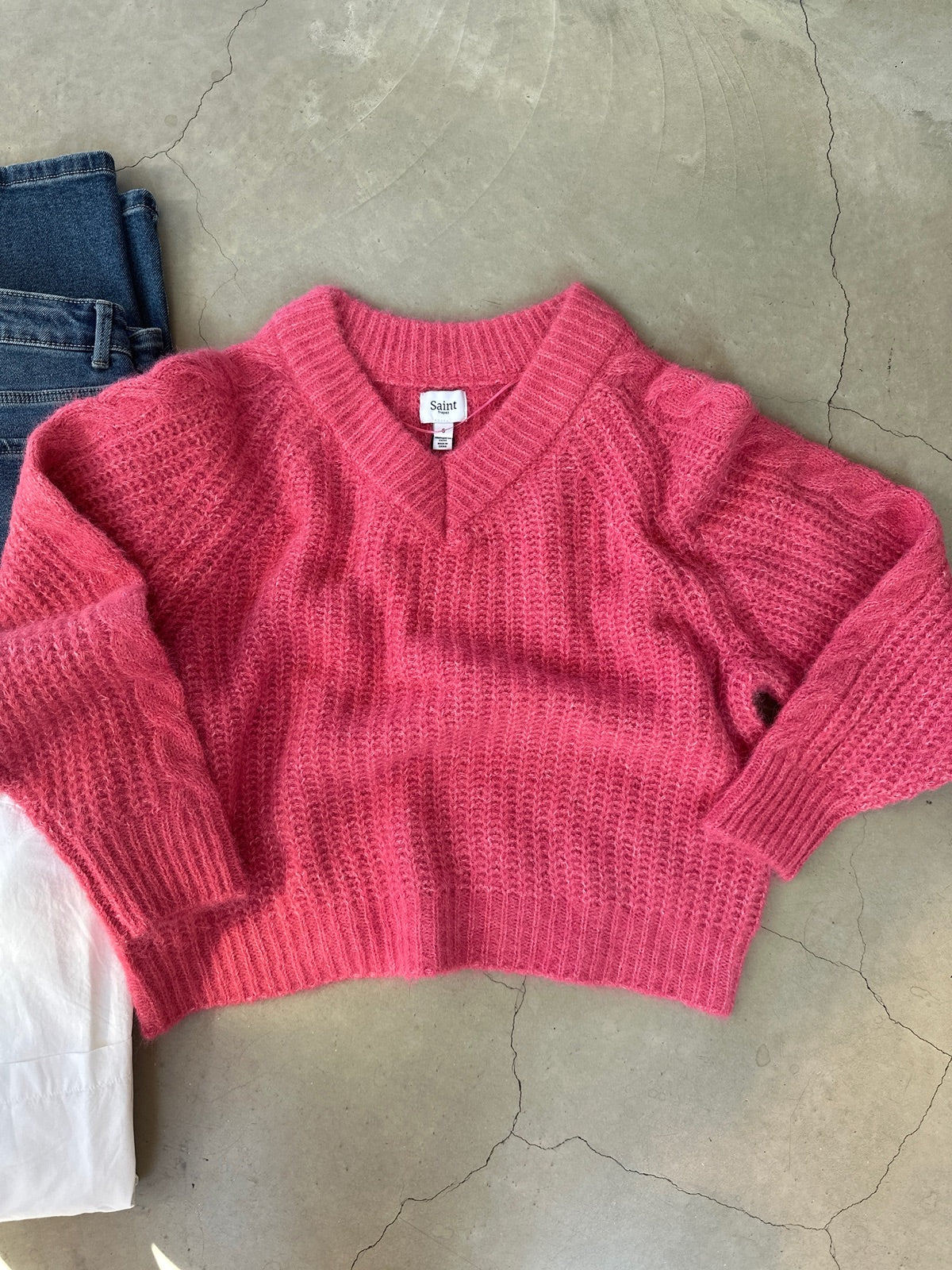 Mandasz Pullover Wild Rose Melange