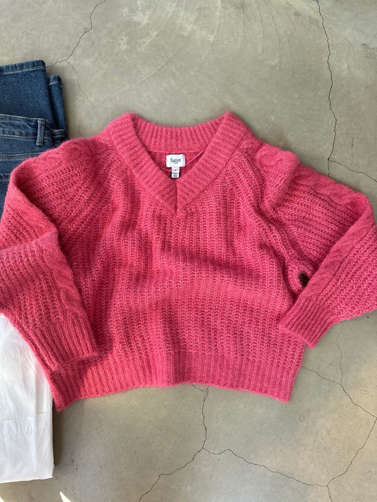 Mandasz Pullover Wild Rose Melange