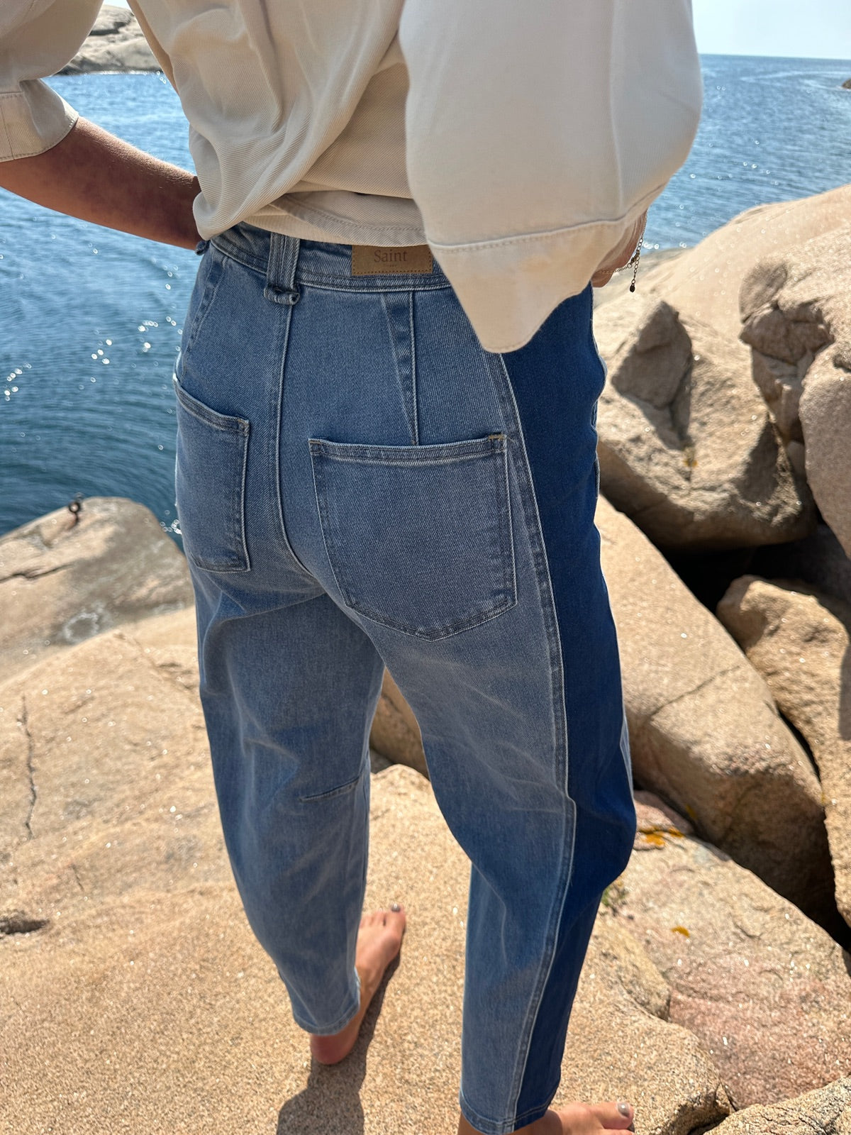 Maudesz Jeans Medium Blue Denim