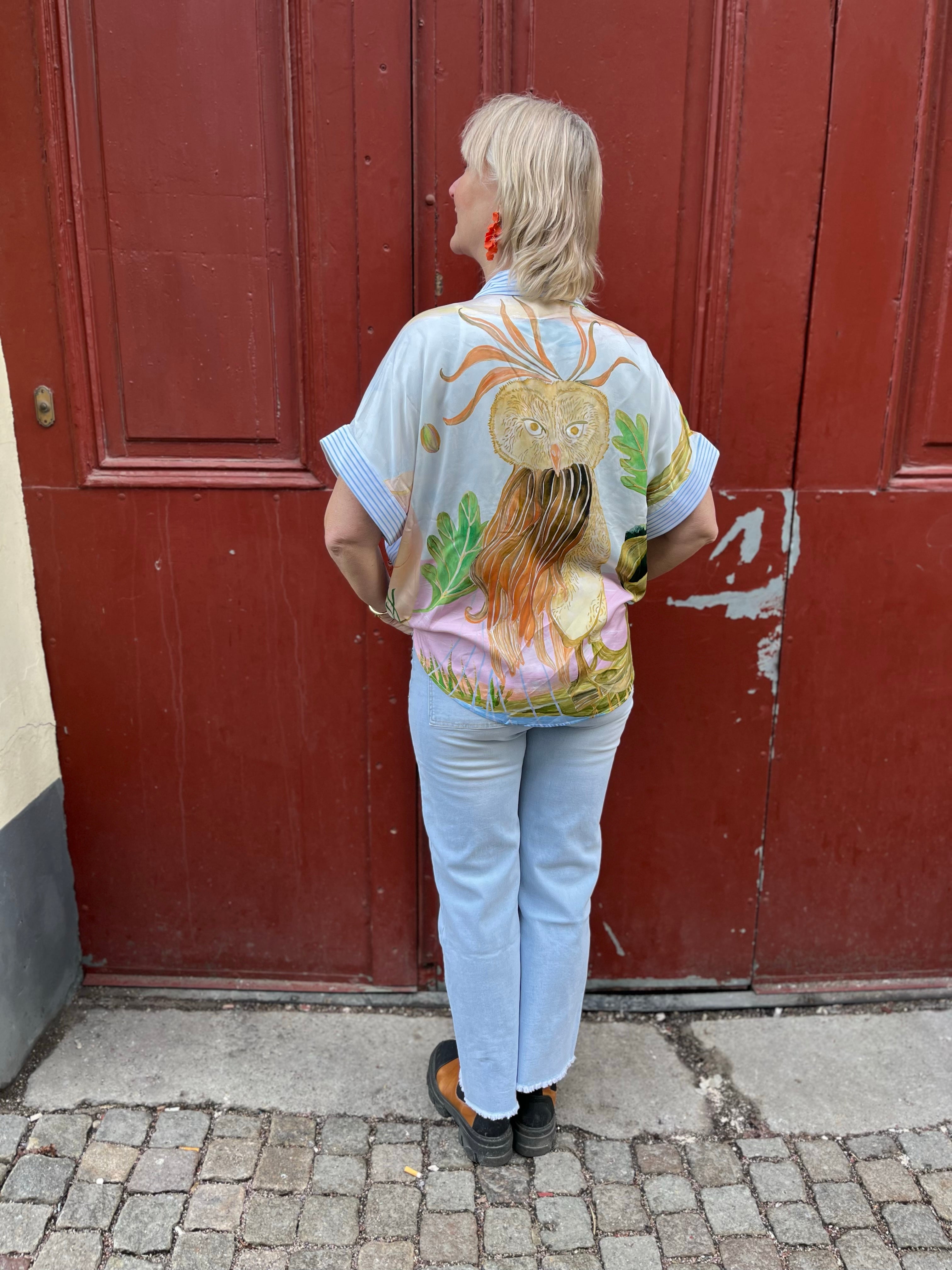 Nuashley Shirt Airy Blue