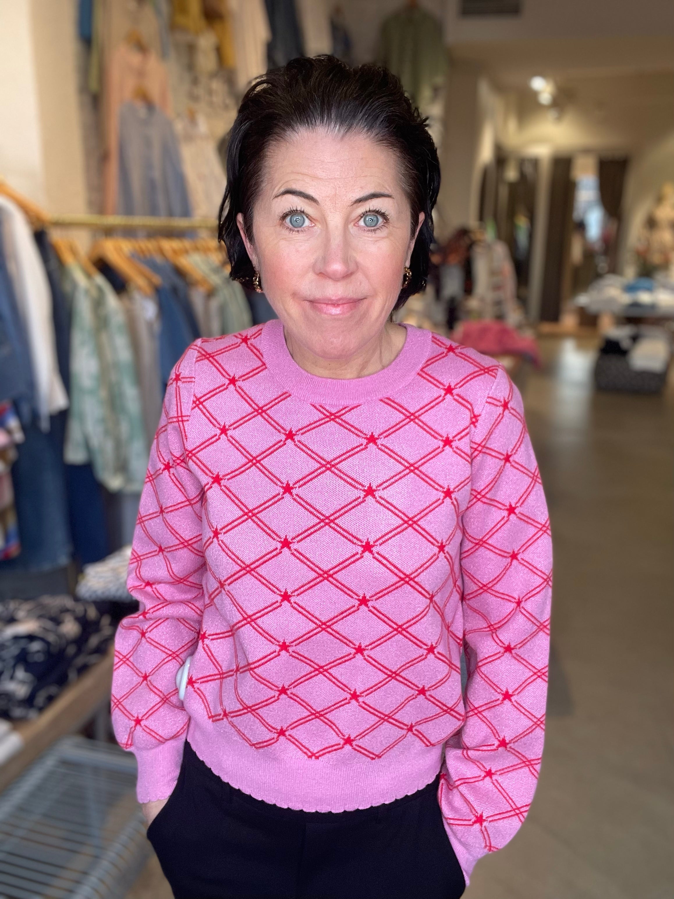 Nubirry Pullover Fuchsia Pink