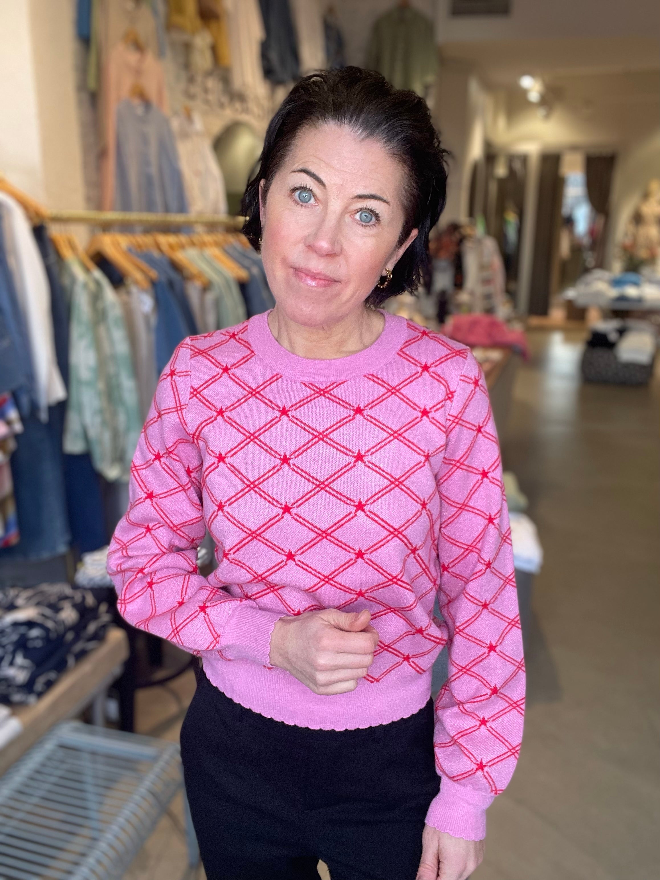 Nubirry Pullover Fuchsia Pink